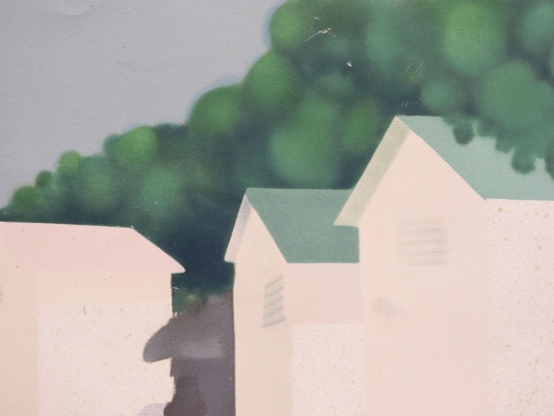 Vers la plage — upper right detail