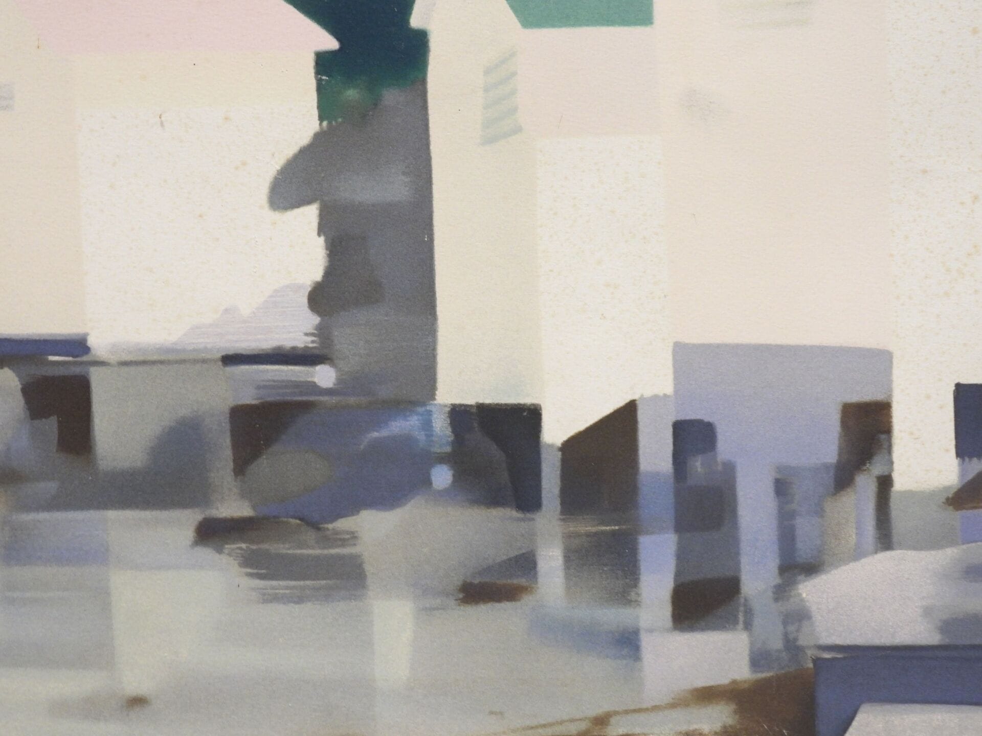 Vers la plage — lower centre detail